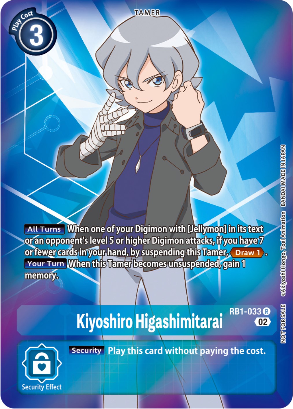 Image of Kiyoshiro Higashimitarai [RB1-033] (Box Topper) [Resurgence Booster]