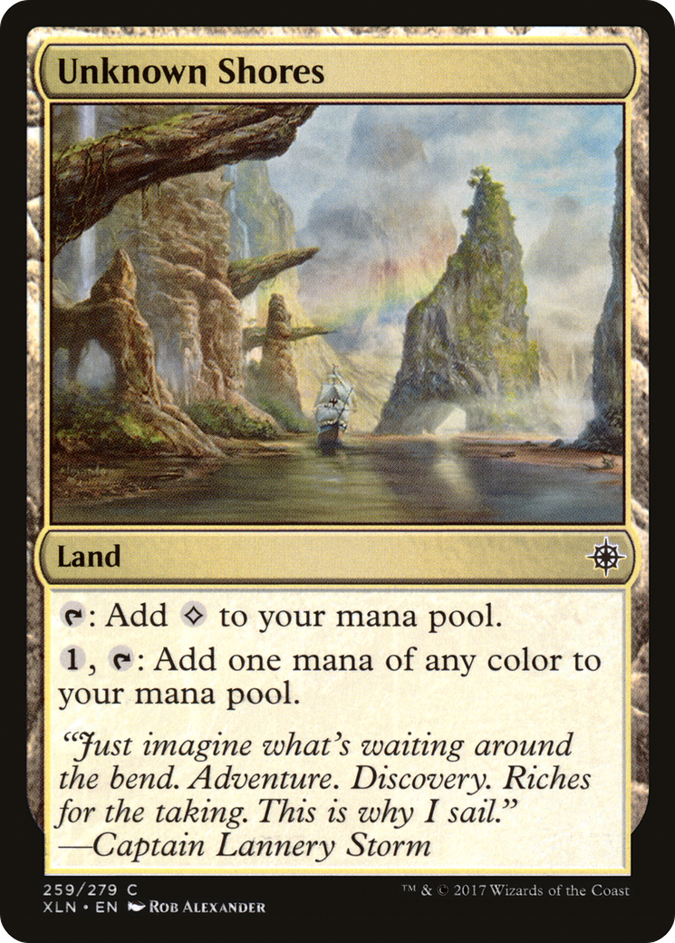 Image of Unknown Shores [Ixalan]