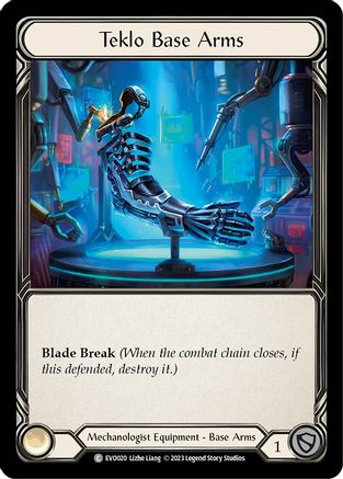 Image of Teklo Base Arms [EVO020] (Bright Lights)