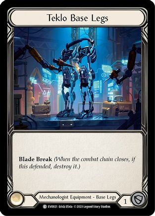 Image of Teklo Base Legs [EVO021] (Bright Lights)