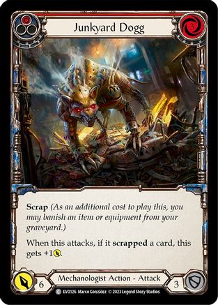 Image of Junkyard Dogg (Red) [EVO126] (Bright Lights)