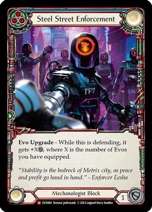 Image of Steel Street Enforcement [EVO060] (Bright Lights)