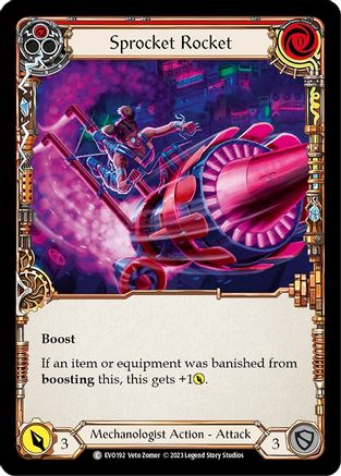 Image of Sprocket Rocket (Red) [EVO192] (Bright Lights)