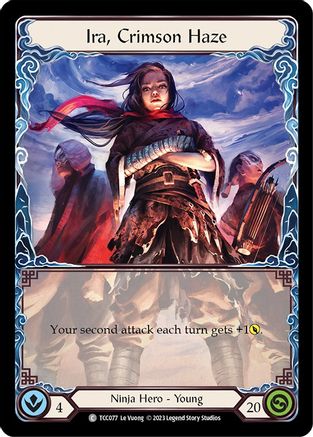 Image of Ira, Crimson Haze [TCC077] (Round the Table: TCC x LSS)  Rainbow Foil