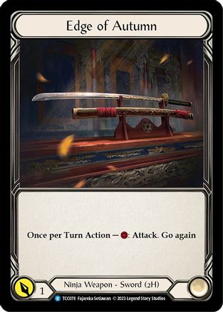 Image of Edge of Autumn [TCC078] (Round the Table: TCC x LSS)  Rainbow Foil