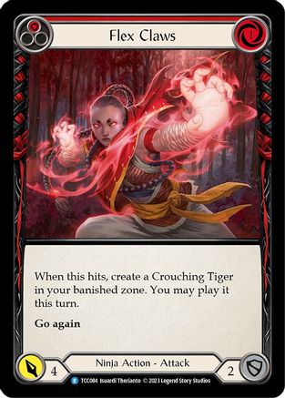Image of Flex Claws (Red) [TCC084] (Round the Table: TCC x LSS)