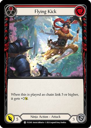 Image of Flying Kick (Red) [TCC085] (Round the Table: TCC x LSS)