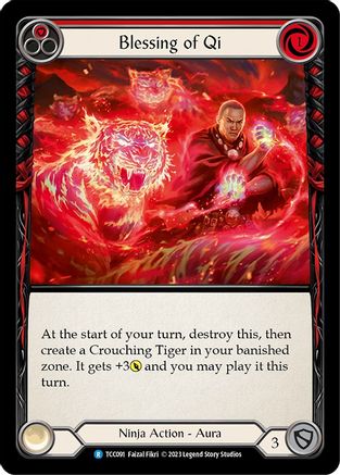 Image of Blessing of Qi (Red) [TCC091] (Round the Table: TCC x LSS)