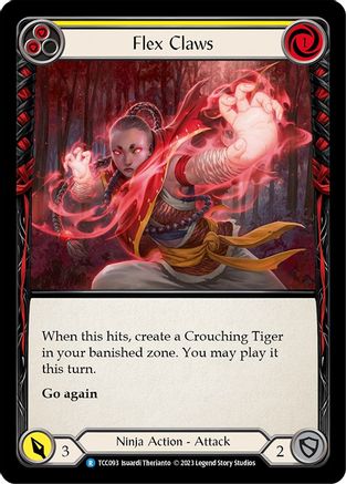 Image of Flex Claws (Yellow) [TCC093] (Round the Table: TCC x LSS)