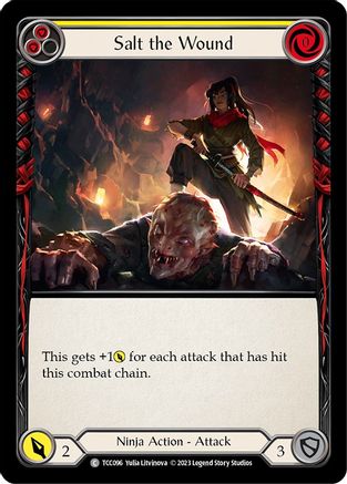 Image of Salt the Wound (Yellow) [TCC096] (Round the Table: TCC x LSS)