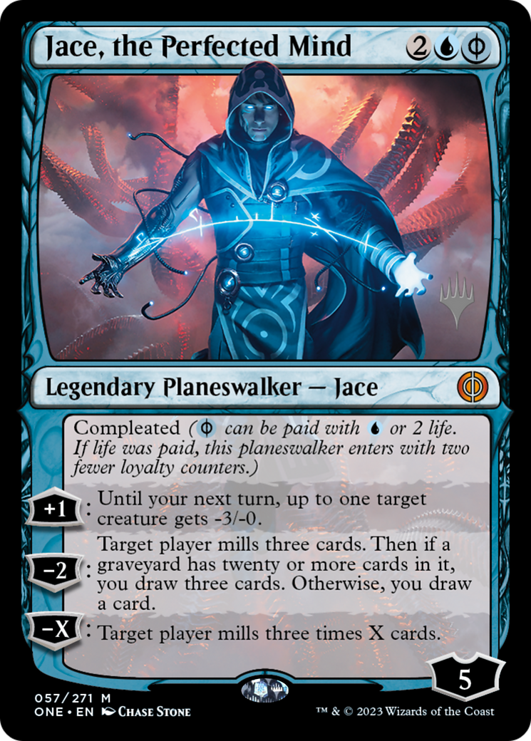Image of Jace, the Perfected Mind (Promo Pack) [Phyrexia: All Will Be One Promos]