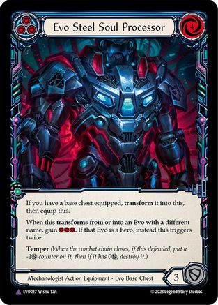 Image of Evo Steel Soul Processor (Marvel) [EVO027] (Bright Lights)  Cold Foil