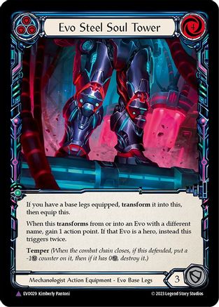 Image of Evo Steel Soul Tower (Marvel) [EVO029] (Bright Lights)  Cold Foil