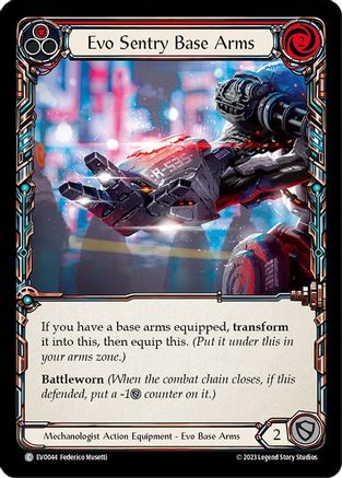 Image of Evo Sentry Base Arms [EVO044] (Bright Lights)  Cold Foil
