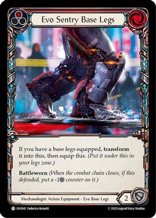 Image of Evo Sentry Base Legs [EVO045] (Bright Lights)