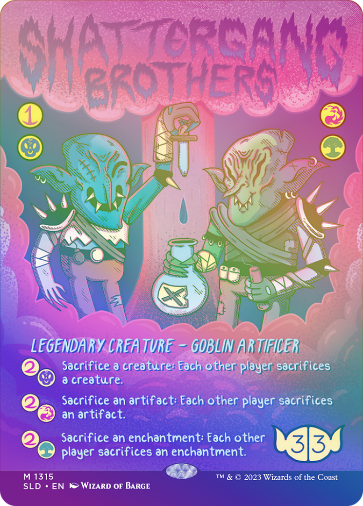 Image of Shattergang Brothers (Rainbow Foil) [Secret Lair Drop Series]