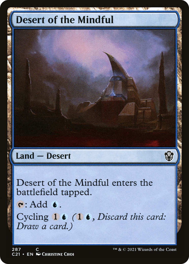 Image of Desert of the Mindful [Commander 2021]