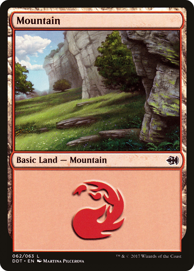 Image of Mountain (62) [Duel Decks: Merfolk vs. Goblins]