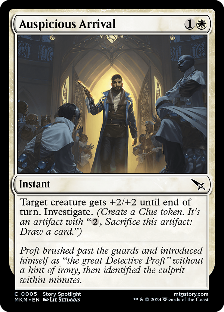 Image of Auspicious Arrival [Murders at Karlov Manor]