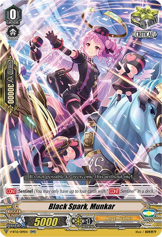 Black Spark, Munkar (V-BT12/019EN) [Divine Lightning Radiance]