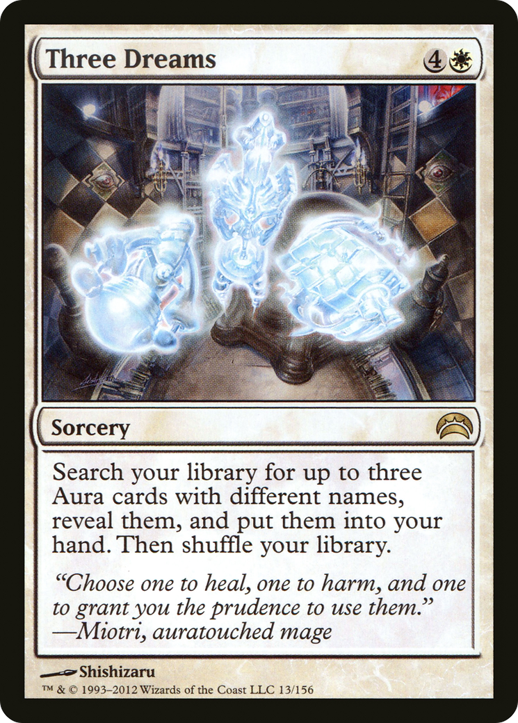 Image of Three Dreams (PC2-013) - Planechase 2012 Foil