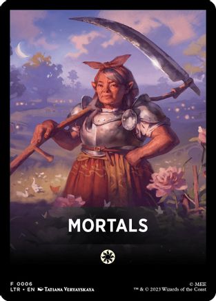 Image of Mortals Theme Card [The Lord of the Rings: Tales of Middle-Earth]