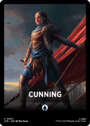 Image of Cunning Theme Card [The Lord of the Rings: Tales of Middle-Earth]