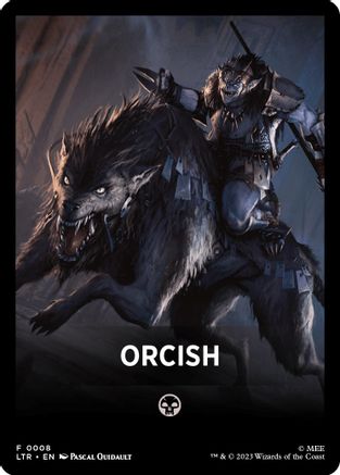 Image of Orcish Theme Card [The Lord of the Rings: Tales of Middle-Earth]