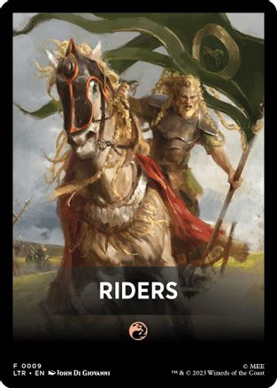 Image of Riders Theme Card [The Lord of the Rings: Tales of Middle-Earth]