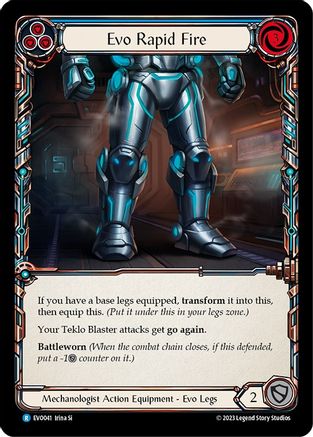 Image of Evo Rapid Fire [EVO041] (Bright Lights)  Cold Foil