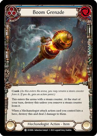 Image of Boom Grenade (Blue) [EVO086] (Bright Lights)