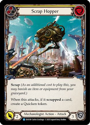 Image of Scrap Hopper (Yellow) [EVO109] (Bright Lights)