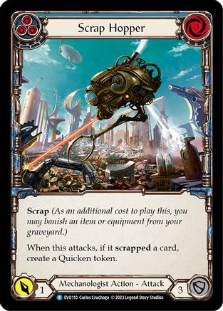 Image of Scrap Hopper (Blue) [EVO110] (Bright Lights)