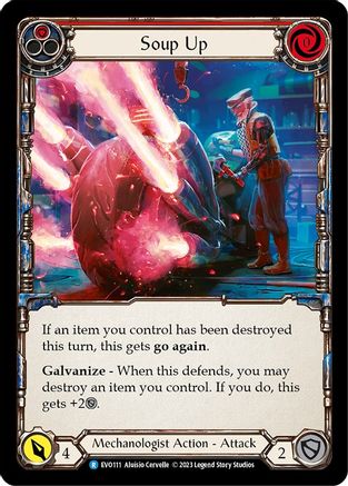 Image of Soup Up (Red) [EVO111] (Bright Lights)
