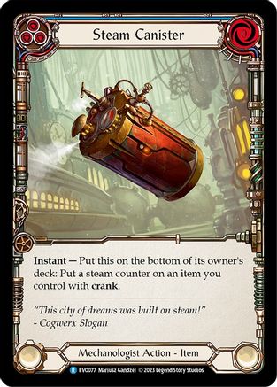 Image of Steam Canister [EVO077] (Bright Lights)  Rainbow Foil