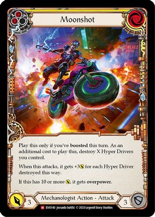 Image of Moonshot [EVO140] (Bright Lights)  Rainbow Foil