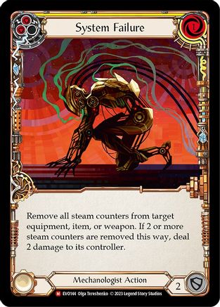 Image of System Failure [EVO144] (Bright Lights)  Rainbow Foil