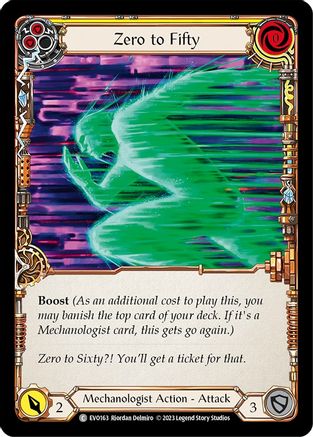 Image of Zero to Fifty (Yellow) [EVO163] (Bright Lights)