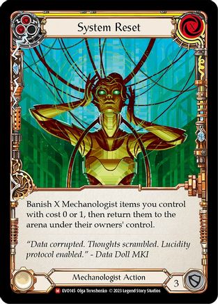 Image of System Reset [EVO145] (Bright Lights)  Rainbow Foil