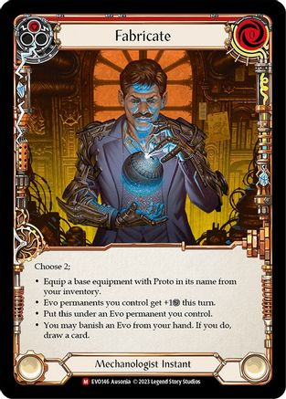Image of Fabricate [EVO146] (Bright Lights)  Rainbow Foil