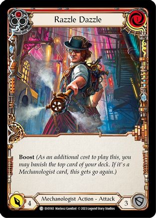 Image of Razzle Dazzle (Red) [EVO165] (Bright Lights)