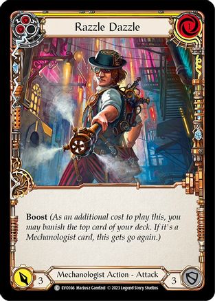 Image of Razzle Dazzle (Yellow) [EVO166] (Bright Lights)