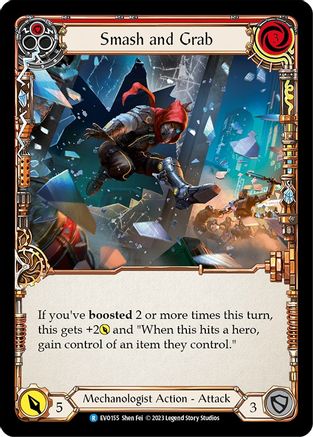Image of Smash and Grab [EVO155] (Bright Lights)  Rainbow Foil