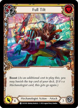 Image of Full Tilt (Yellow) [EVO169] (Bright Lights)