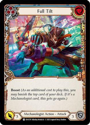 Image of Full Tilt (Blue) [EVO170] (Bright Lights)
