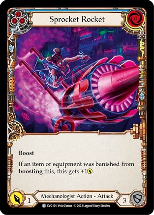 Image of Sprocket Rocket (Blue) [EVO194] (Bright Lights)