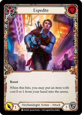 Image of Expedite (Blue) [EVO200] (Bright Lights)