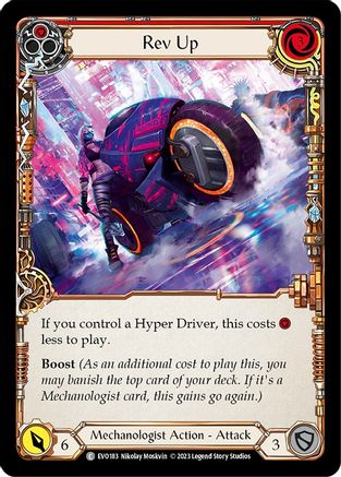 Image of Rev Up (Red) [EVO183] (Bright Lights)
