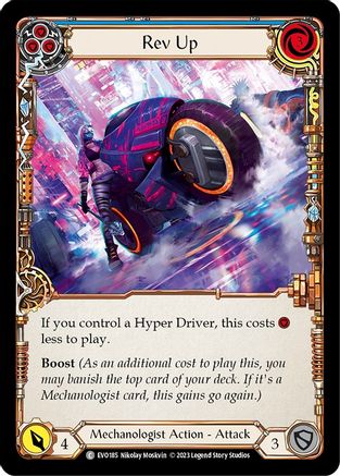 Image of Rev Up (Blue) [EVO185] (Bright Lights)
