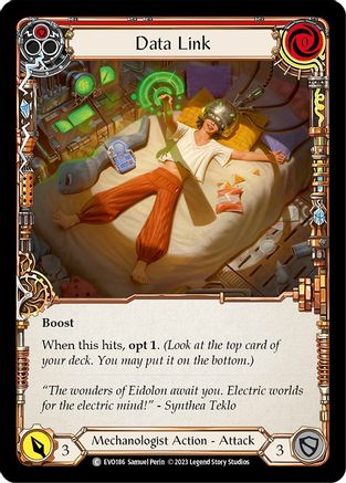 Image of Data Link (Red) [EVO186] (Bright Lights)